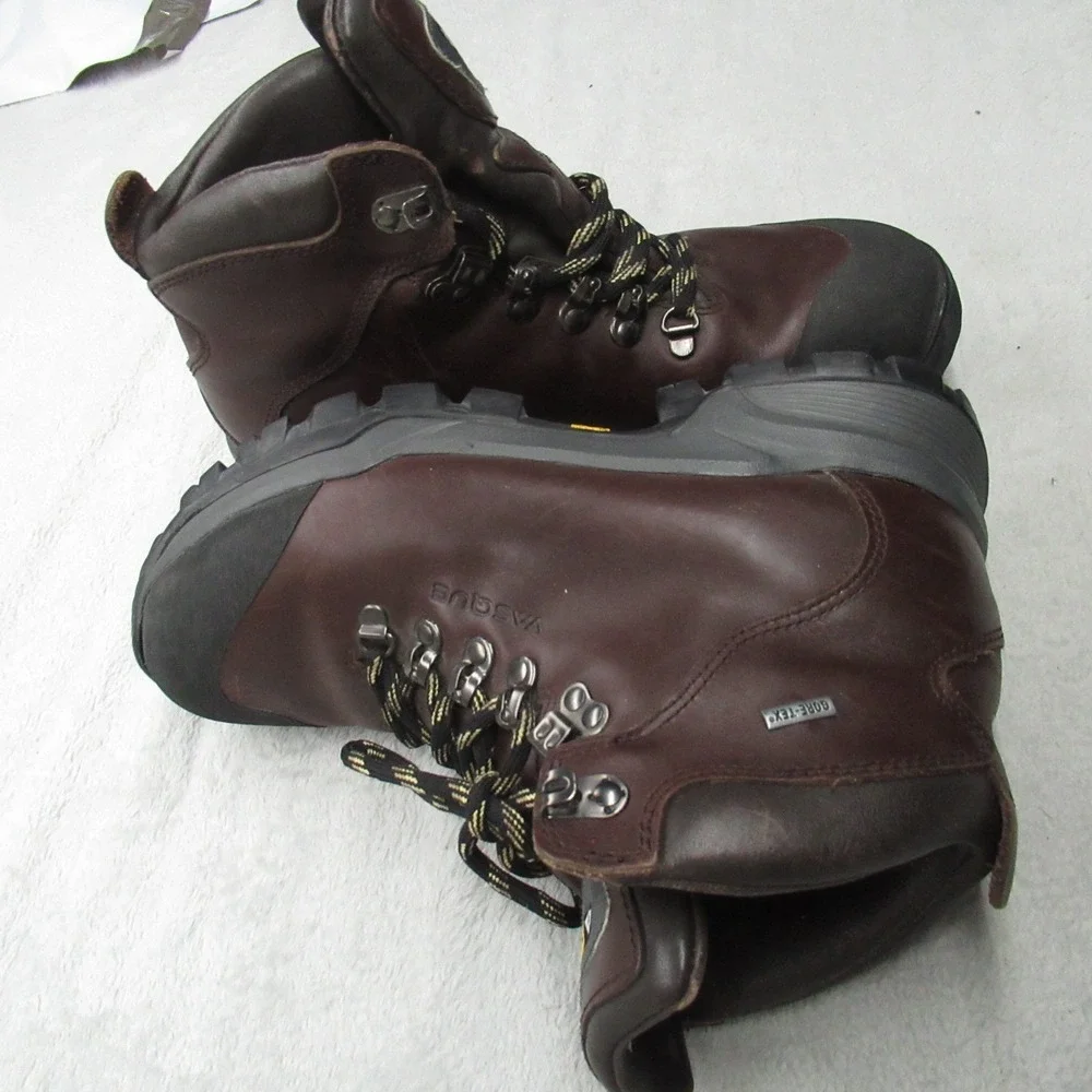 Vasque Mens 9M Boots Brown Summit GTX‎ Goretex Leather Waterproof Hiking Outdoor